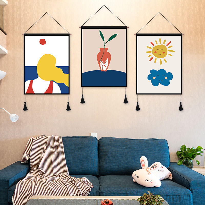 Hanging Background Fabric Paints